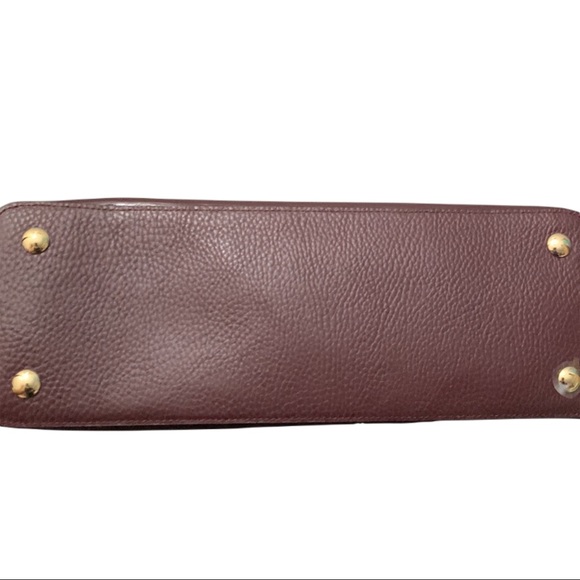 Coach Burgundy “Sierra” Satchel - Picture 4 of 8